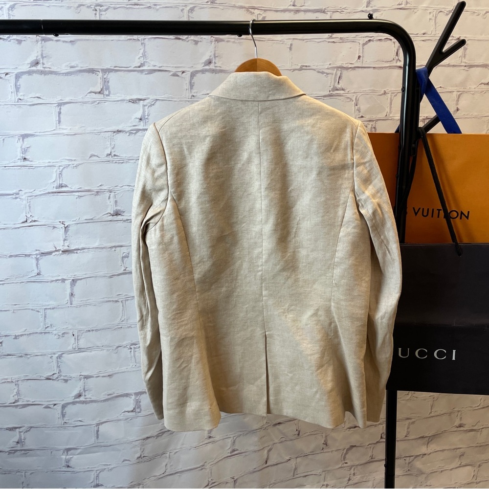 Veronica Beard Cutaway Jacket Beige - Picture 2 of 6